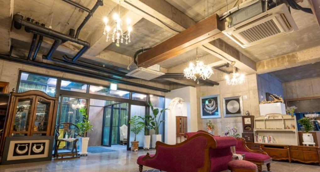 For Sale: 21-Room Hotel in Seogwipo, Jeju Featuring Outdoor Swimming Pool, BBQ Area & Rooftop Amenities