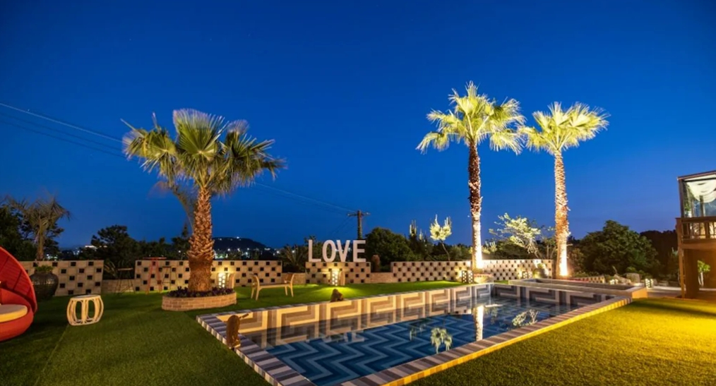 For Sale: 21-Room Hotel in Seogwipo, Jeju Featuring Outdoor Swimming Pool, BBQ Area & Rooftop Amenities